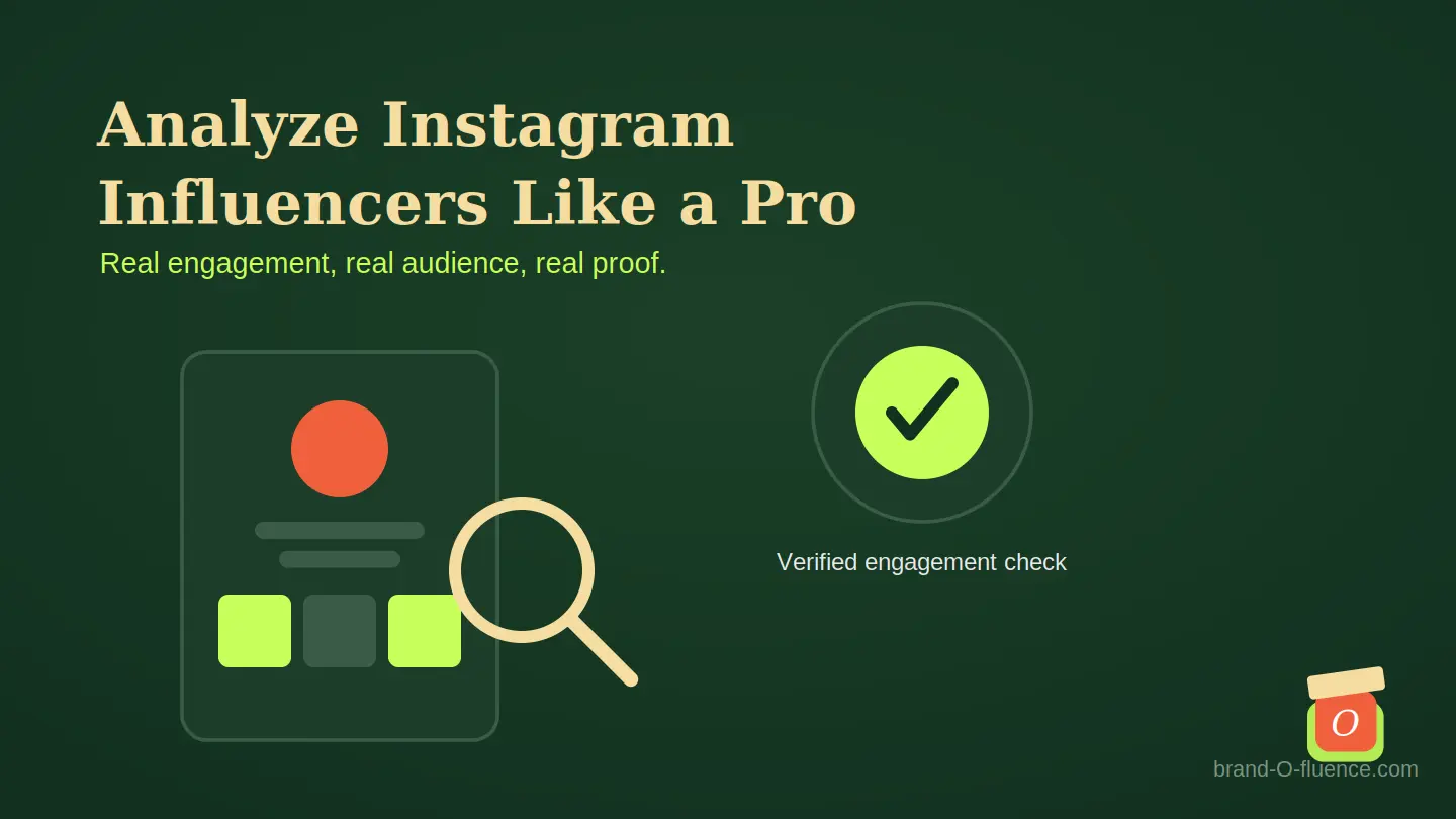 how to analyze instagram influencers