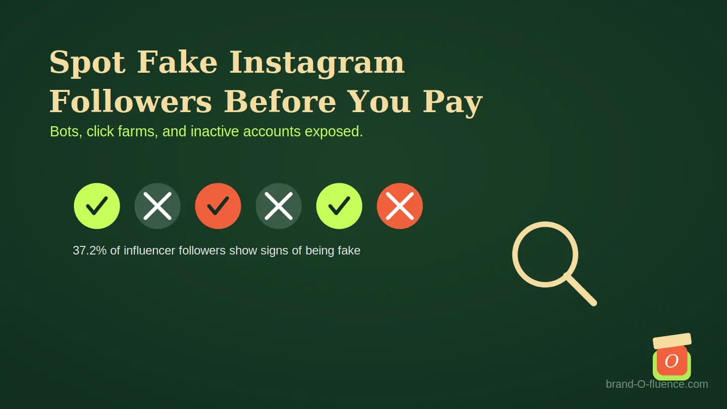 How to Spot Fake Instagram Followers: Complete Guide (2026)