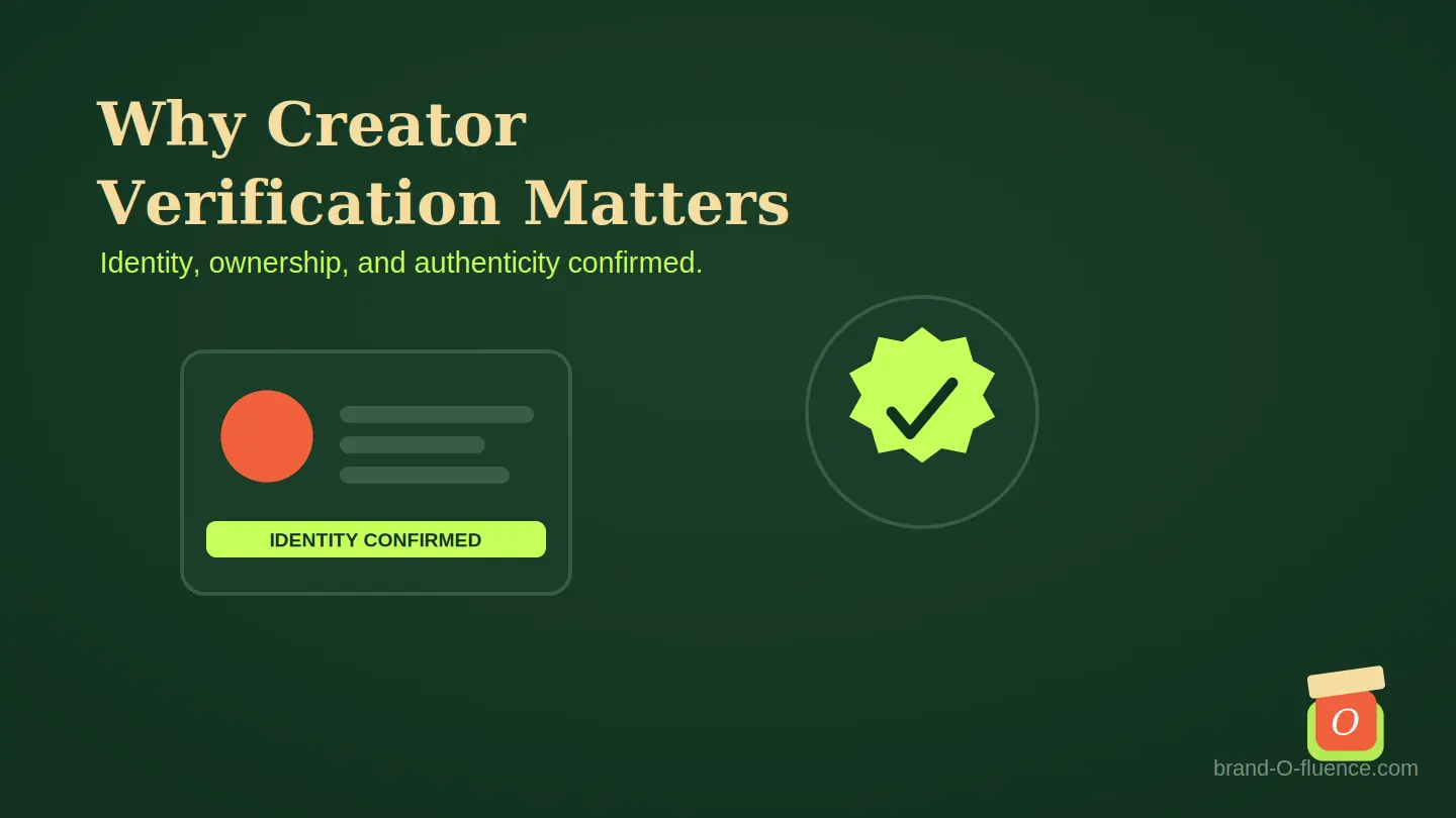 Why Creator Verification Matters: Complete Guide (2026)
