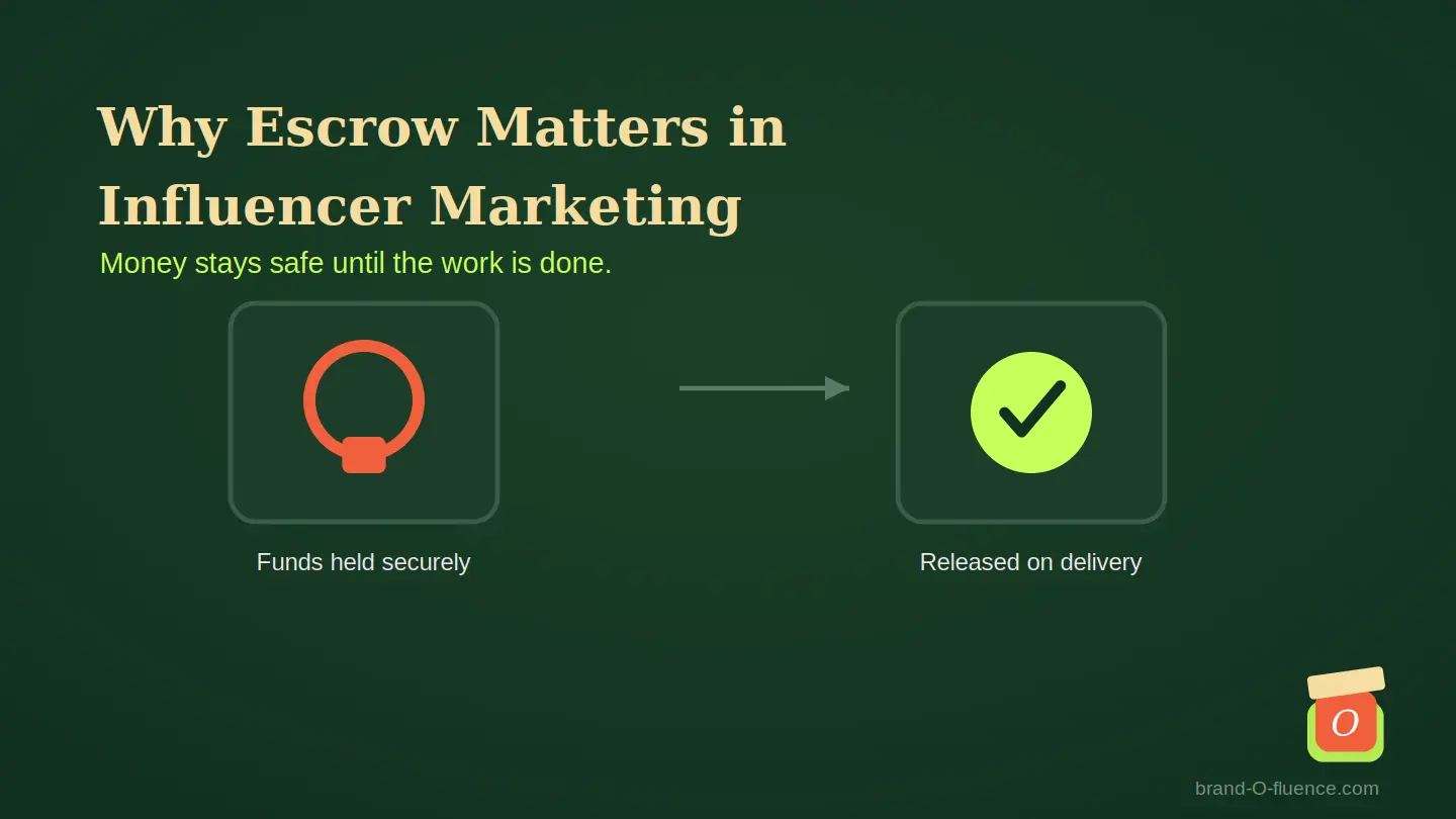Why Escrow Is Important in Influencer Marketing (2026)
