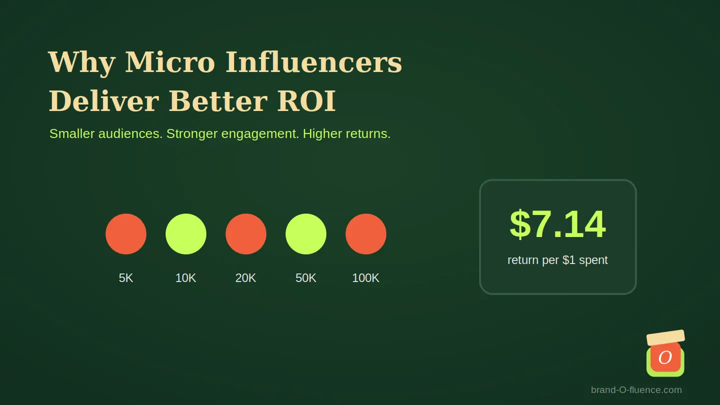 why micro influencers deliver better roi featured